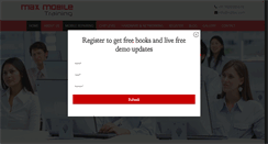 Desktop Screenshot of maxmobiletraining.com